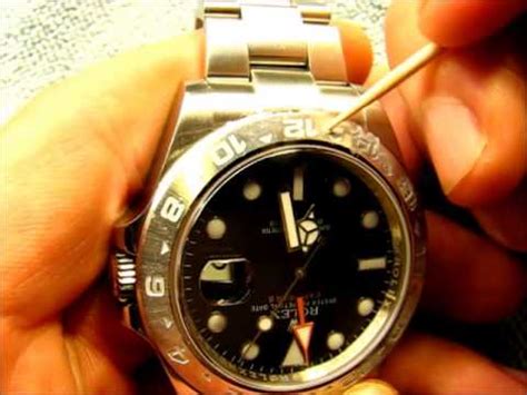 rolex explorer ii bezel paint|How to Paint a Rolex Explorer II Bezel .